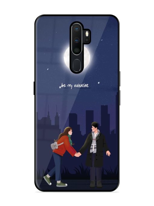 Moonlight Proposal Glossy Soft Edge Case for Oppo A9 (2020) Chachhi