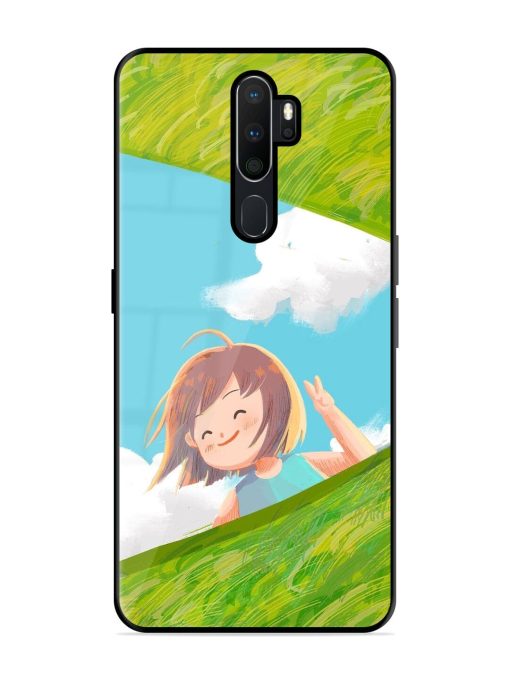 I'M On My Way Glossy Soft Edge Case for Oppo A9 (2020) Chachhi