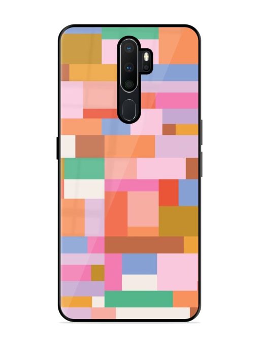 Colorful Chaos Glossy Soft Edge Case for Oppo A9 (2020) Chachhi