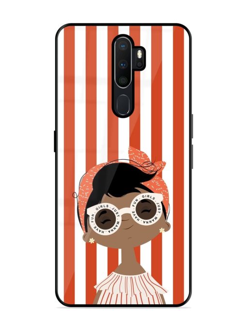 Girls Just Wanna Have Fun Glossy Soft Edge Case for Oppo A9 (2020)