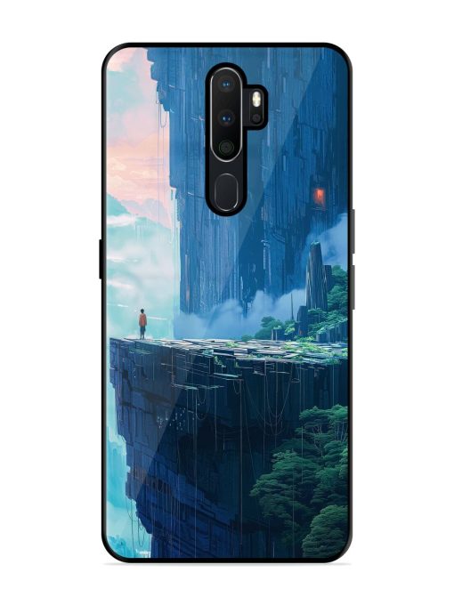 Solitude In The Sky Glossy Soft Edge Case for Oppo A9 (2020) Chachhi