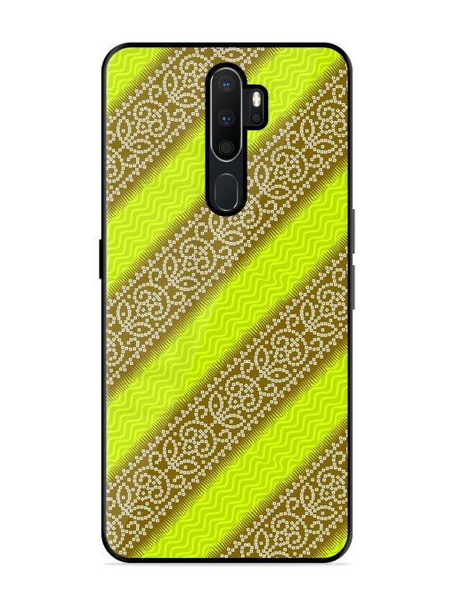 Golden Bandana Bliss Glossy Soft Edge Case for Oppo A9 (2020)