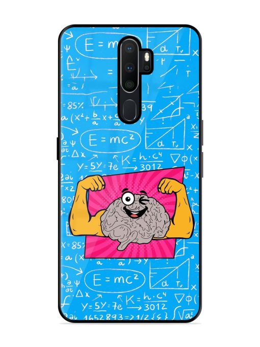 Brainy And Strong Glossy Soft Edge Case for Oppo A9 (2020) Chachhi