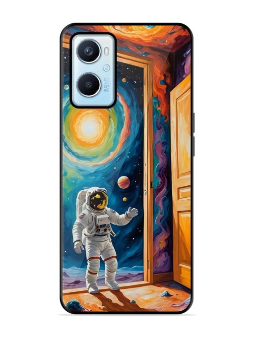 Artistic Space Glossy Soft Edge Case for Oppo A96 Chachhi