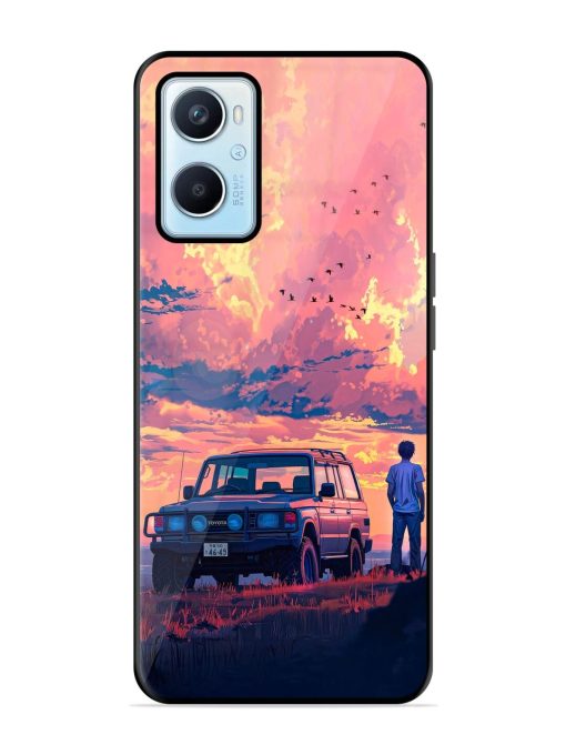 Solitude'S Horizon Glossy Soft Edge Case for Oppo A96 Chachhi