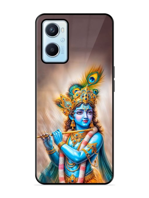 Divine Krishna Glossy Soft Edge Case for Oppo A96 Chachhi