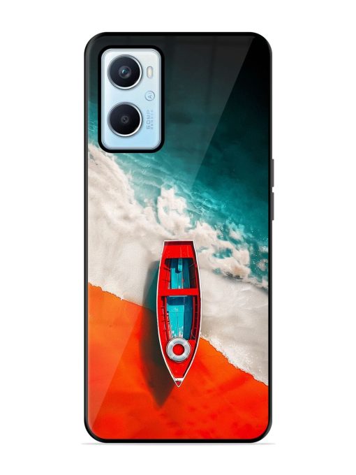 Crimson Tide Glossy Soft Edge Case for Oppo A96 Chachhi