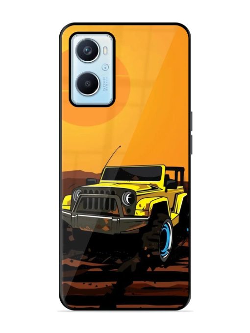 Sunset Cruise Glossy Soft Edge Case for Oppo A96 Chachhi