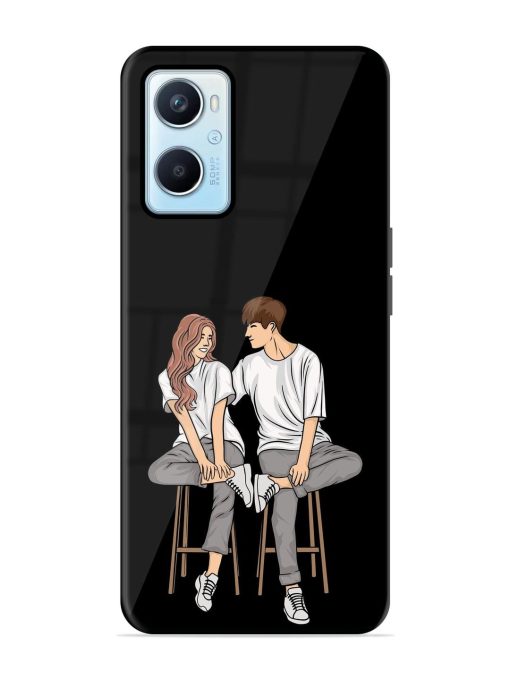 Soulful Connection Glossy Soft Edge Case for Oppo A96 Chachhi