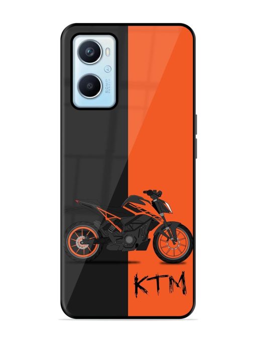 Orange Beast Glossy Soft Edge Case for Oppo A96 Chachhi