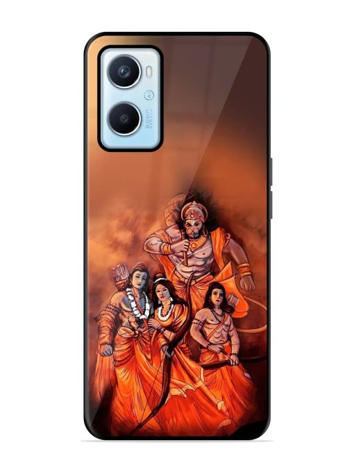 Sita Ram Glossy Soft Edge Case for Oppo A96 Chachhi