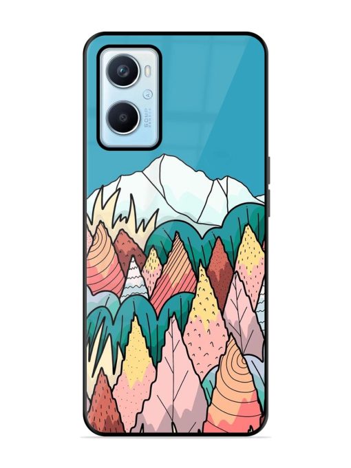 Mountain Dreamscape Glossy Soft Edge Case for Oppo A96 Chachhi