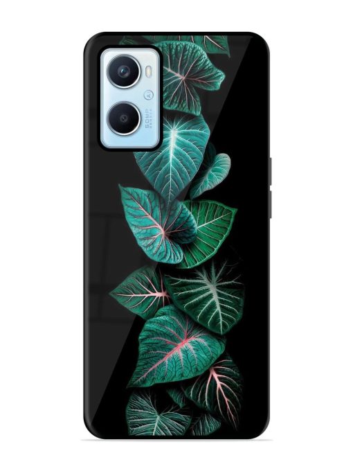 Emerald Elegance Glossy Soft Edge Case for Oppo A96