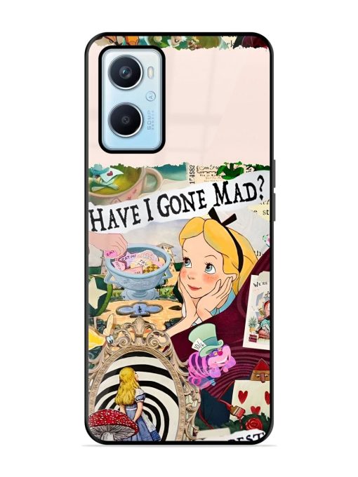 Mad Hatter'S Collage Glossy Soft Edge Case for Oppo A96