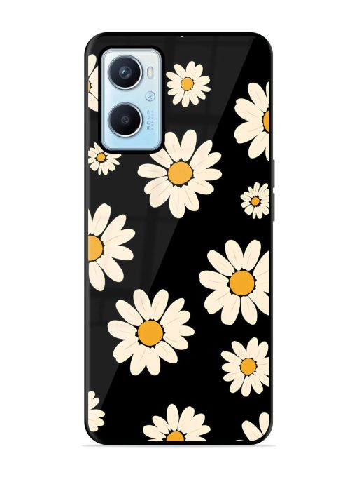 Daisies In The Night Glossy Soft Edge Case for Oppo A96 Chachhi