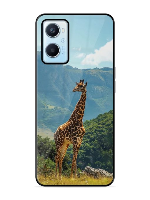 Gentle Giant Glossy Soft Edge Case for Oppo A96 Chachhi