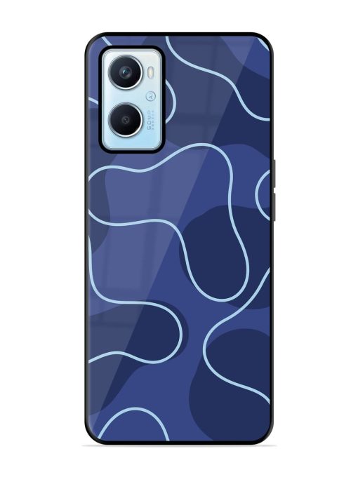 Midnight Maze Glossy Soft Edge Case for Oppo A96 Chachhi