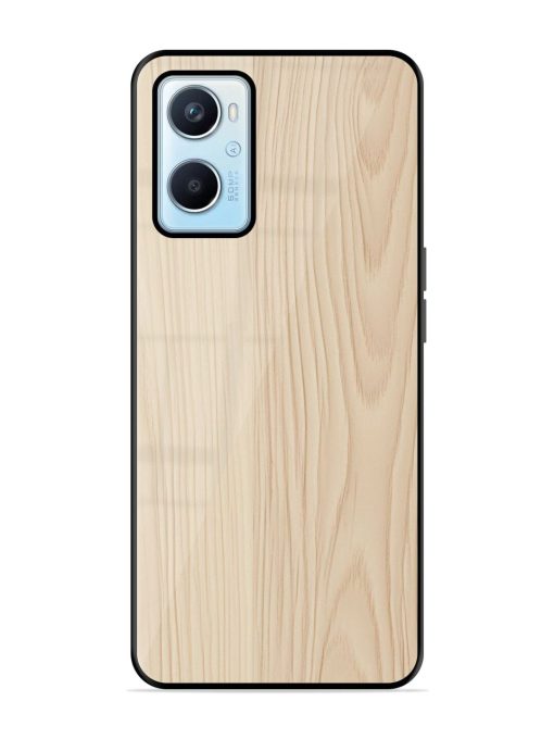 Textured Timber Glossy Soft Edge Case for Oppo A96 Chachhi