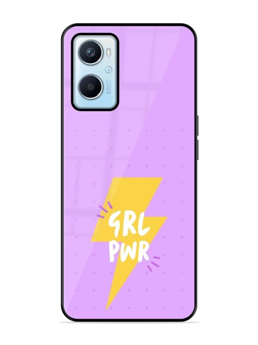 Girl Power Spark Glossy Soft Edge Case for Oppo A96 Chachhi