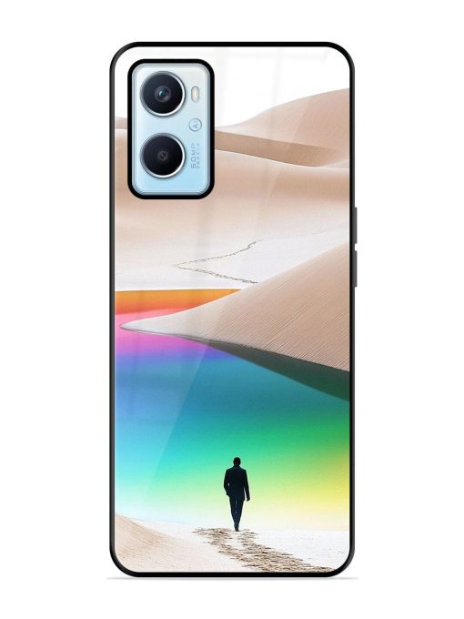 Desert Dreams Glossy Soft Edge Case for Oppo A96 Chachhi