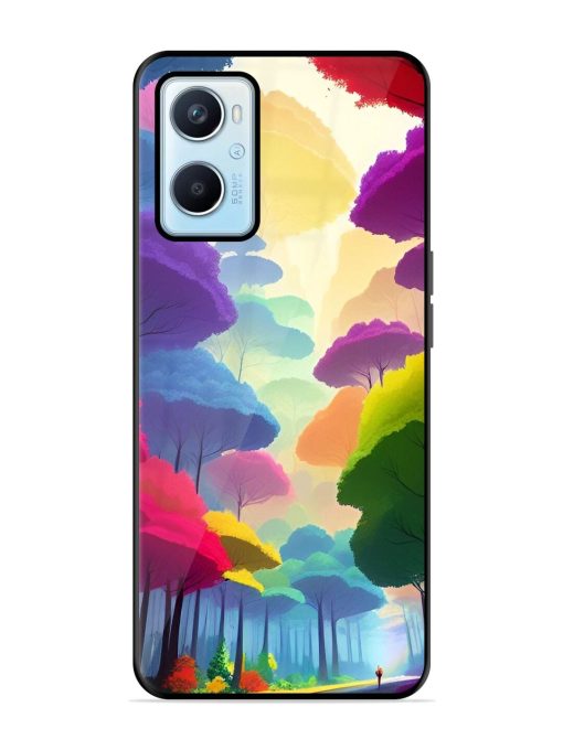 Rainbow Road Glossy Soft Edge Case for Oppo A96