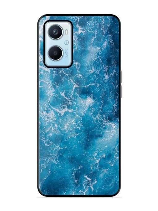 Oceanic Abyss Glossy Soft Edge Case for Oppo A96 Chachhi