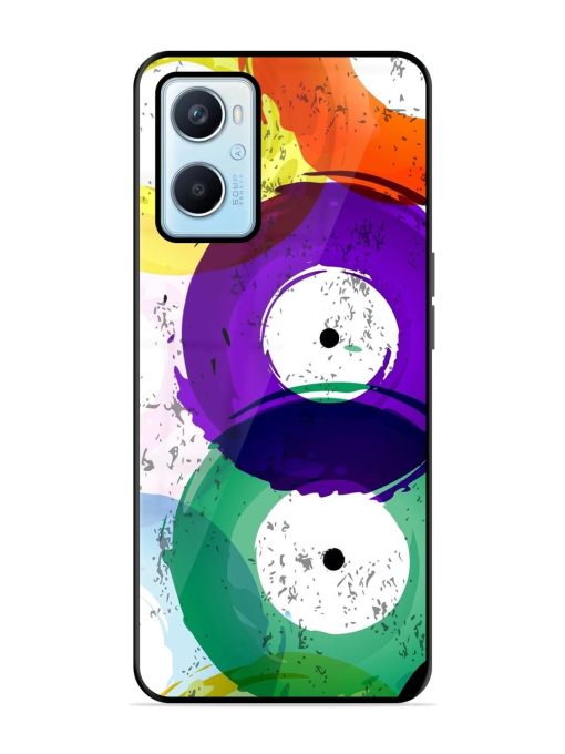 Vinyl Vibrations Glossy Soft Edge Case for Oppo A96 Chachhi