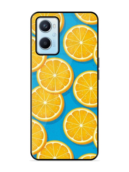 Citrus Symphony Glossy Soft Edge Case for Oppo A96 Chachhi