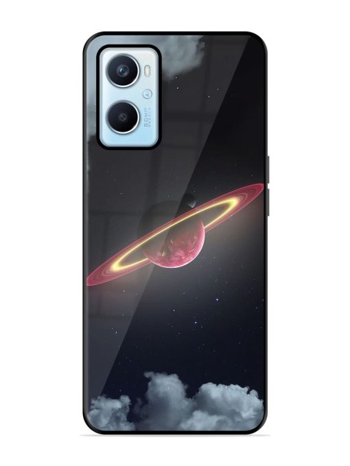 Cosmic Ballet Glossy Soft Edge Case for Oppo A96 Chachhi