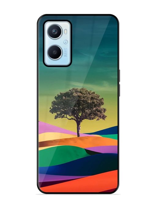 Rainbow'S Lone Sentinel Glossy Soft Edge Case for Oppo A96 Chachhi