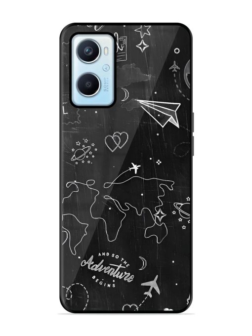 Wanderlust Sketchbook Glossy Soft Edge Case for Oppo A96