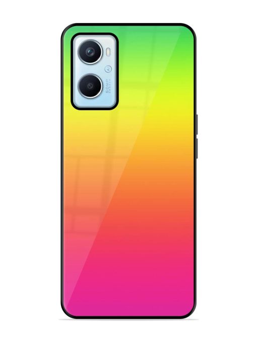 Rainbow Gradient Glossy Soft Edge Case for Oppo A96