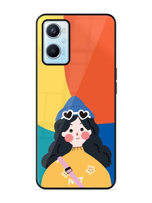 Colorful Vibes Glossy Soft Edge Case for Oppo A96 Chachhi