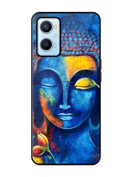 Enlightened Serenity Glossy Soft Edge Case for Oppo A96 Chachhi