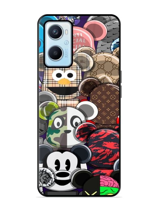 Streetwear Bearbrick Extravaganza Glossy Soft Edge Case for Oppo A96