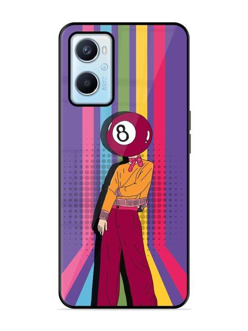 Eight Ball Fashionista Glossy Soft Edge Case for Oppo A96 Chachhi