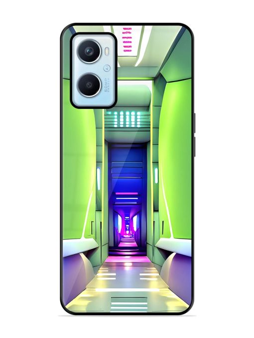 Neon Corridor Glossy Soft Edge Case for Oppo A96