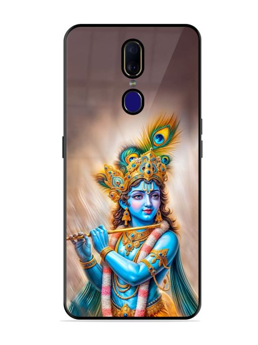 Divine Krishna Glossy Soft Edge Case for Oppo F11 Chachhi