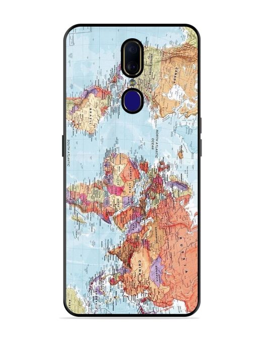 Our Blue Marble Glossy Soft Edge Case for Oppo F11 Chachhi