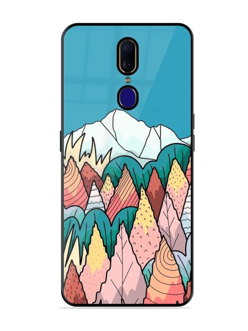 Mountain Dreamscape Glossy Soft Edge Case for Oppo F11 Chachhi