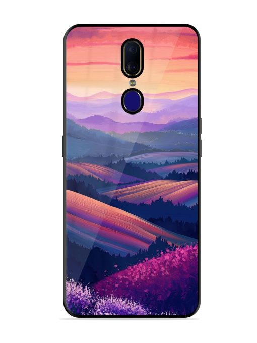 Twilight'S Embrace Glossy Soft Edge Case for Oppo F11 Chachhi