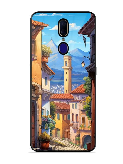 Tuscan Twilight Glossy Soft Edge Case for Oppo F11