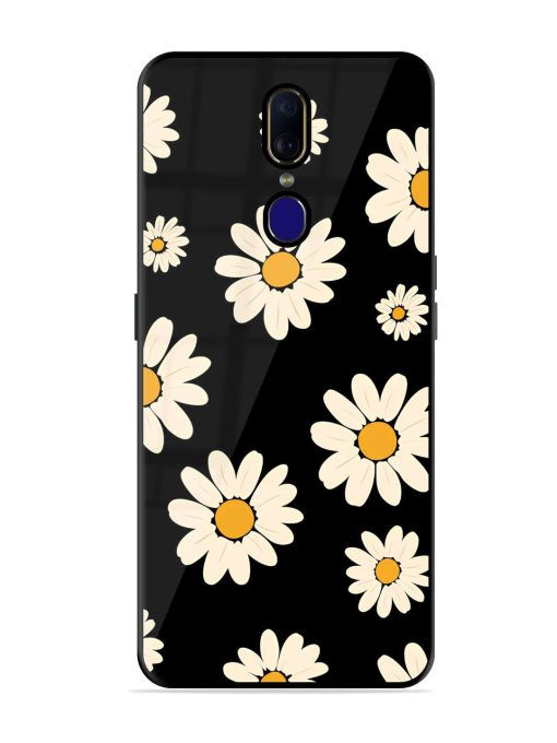 Daisies In The Night Glossy Soft Edge Case for Oppo F11 Chachhi