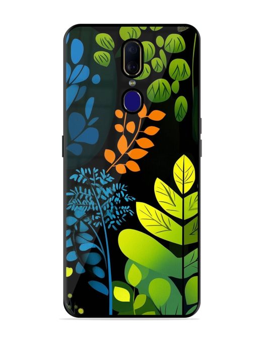 Midnight Garden Glossy Soft Edge Case for Oppo F11 Chachhi