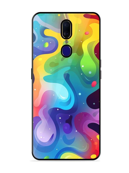 Rainbow River Glossy Soft Edge Case for Oppo F11 Chachhi