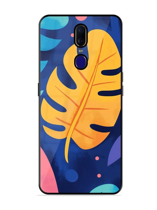 Tropical Tapestry Glossy Soft Edge Case for Oppo F11 Chachhi