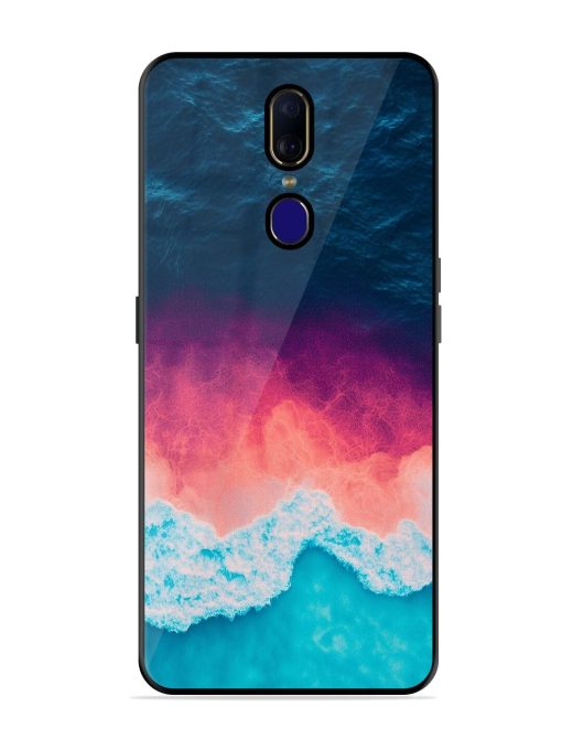 Where The Ocean Meets The Sky Glossy Soft Edge Case for Oppo F11 Chachhi