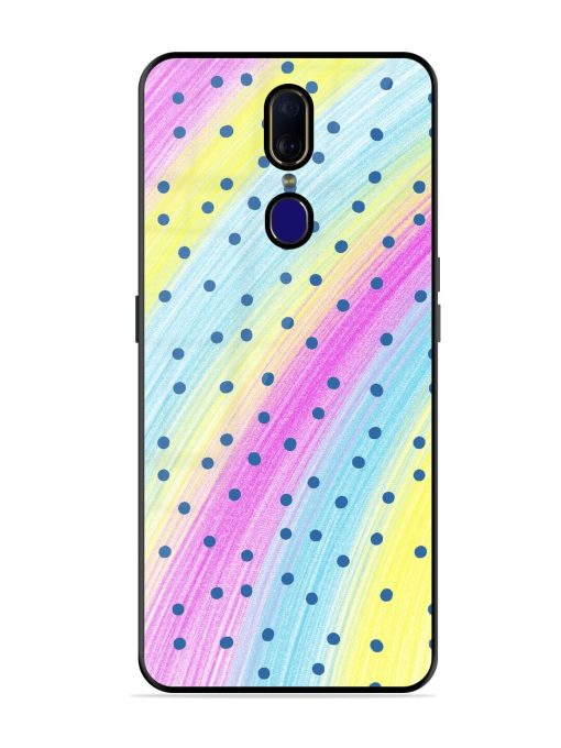 Polka Dot Paradise Glossy Soft Edge Case for Oppo F11 Chachhi