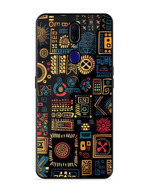 Tribal Tapestry Glossy Soft Edge Case for Oppo F11 Chachhi