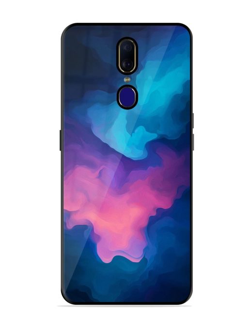 Cosmic Canvas Glossy Soft Edge Case for Oppo F11 Chachhi